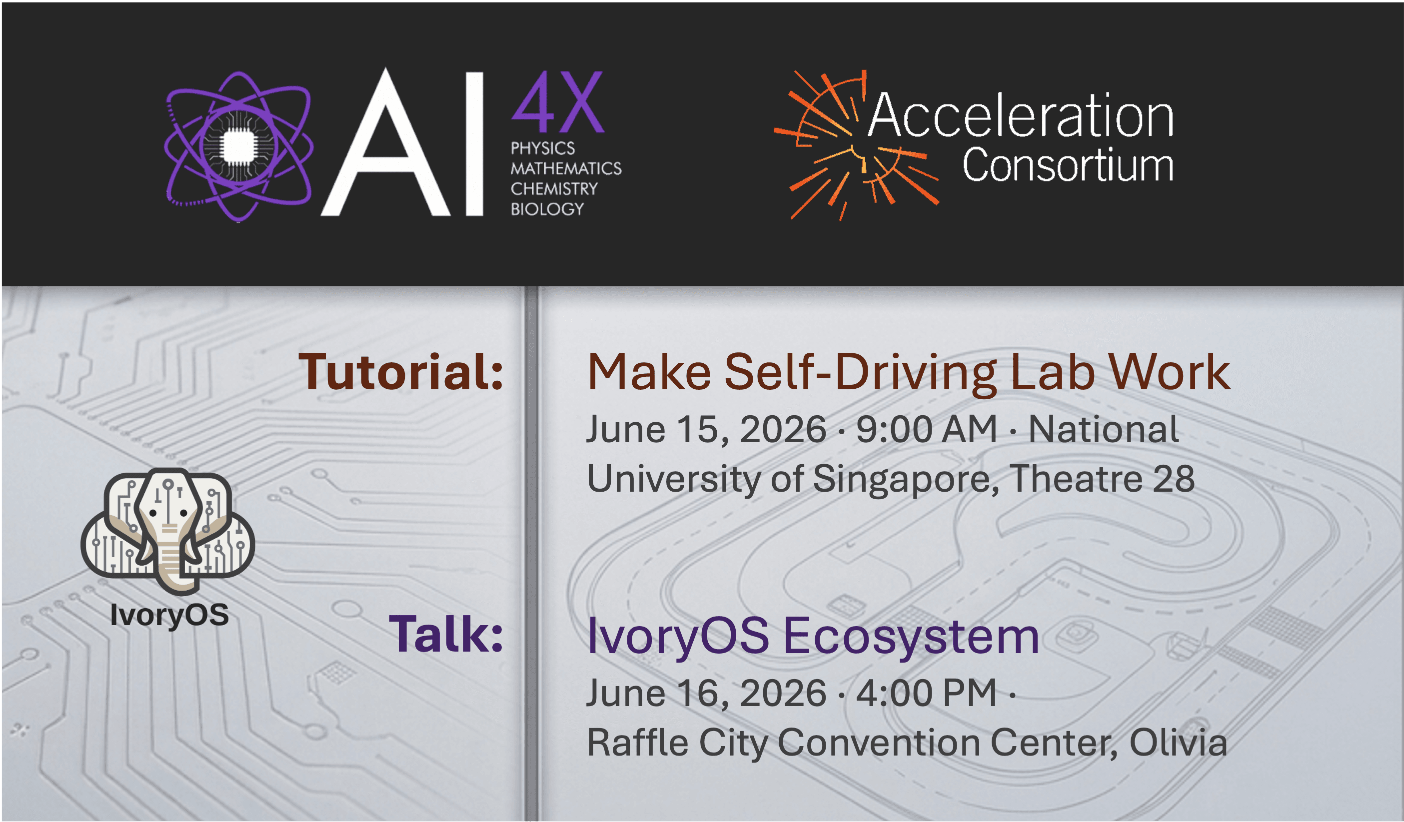 Upcoming SDL Talks at AI4X Accelerate 2026